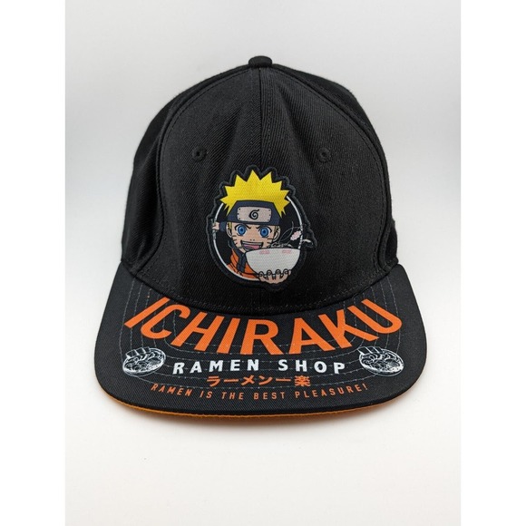 Naruto Ichiraku Ramen Shop Logo Shippuden Snapback Hat‎ Cap Mens Womens Unisex - Picture 1 of 7